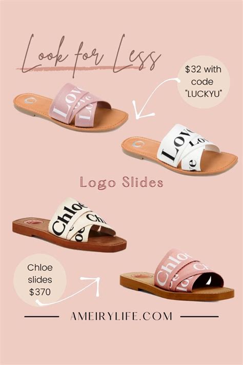 chloe slides fake|chloe shoes dupes.